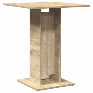Τραπέζι Bistro Χρώμα Sonoma Δρυς 60 x 60 x 75 εκ. Επεξ. Ξύλο