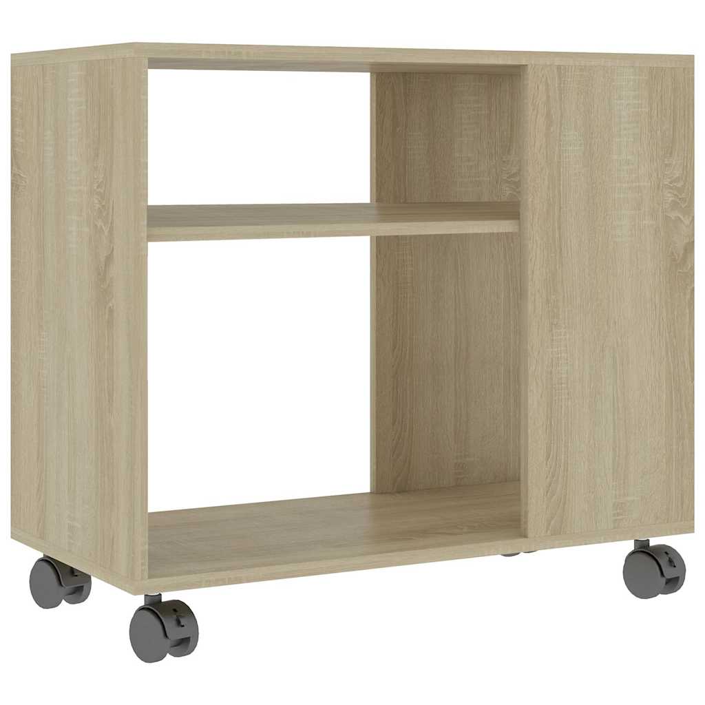 Τραπέζι Βοηθητικό Sonoma Δρυς 70x35x55 εκ. Επεξεργασμένο Ξύλο