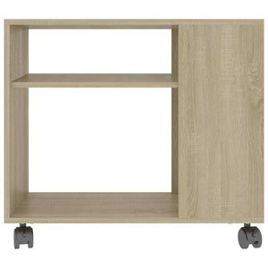 Τραπέζι Βοηθητικό Sonoma Δρυς 70x35x60,5 εκ. Επεξεργασμένο Ξύλο