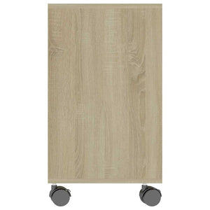 Τραπέζι Βοηθητικό Sonoma Δρυς 70x35x60,5 εκ. Επεξεργασμένο Ξύλο