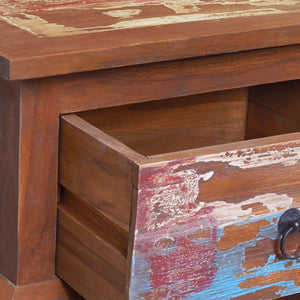 Κομοδίνο 45 x 35 x 40 εκ. από Ανακυκλωμένο Ξύλο Teak