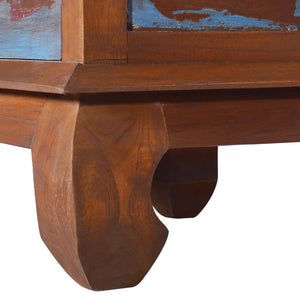 Κομοδίνο 45 x 35 x 40 εκ. από Ανακυκλωμένο Ξύλο Teak