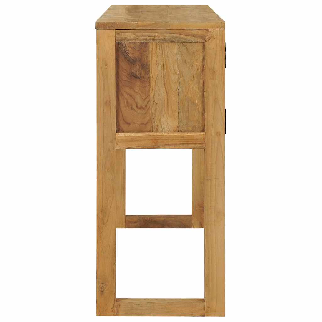 Τραπέζι Κονσόλα 120 x 32 x 75 εκ. από Μασίφ Ξύλο Teak