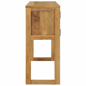 Τραπέζι Κονσόλα 120 x 32 x 75 εκ. από Μασίφ Ξύλο Teak