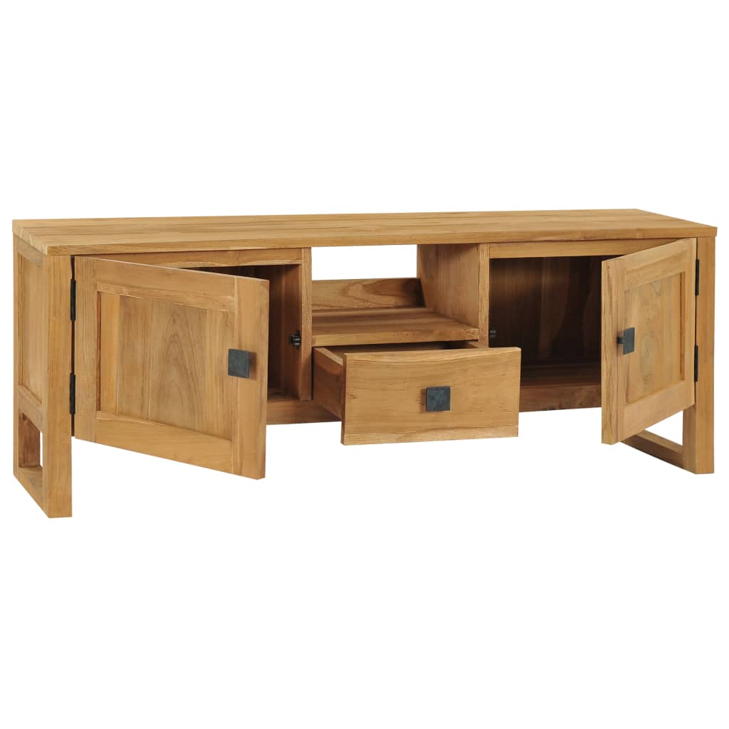 Έπιπλο Τηλεόρασης 120 x 32 x 45 εκ. από Μασίφ Ξύλο Teak