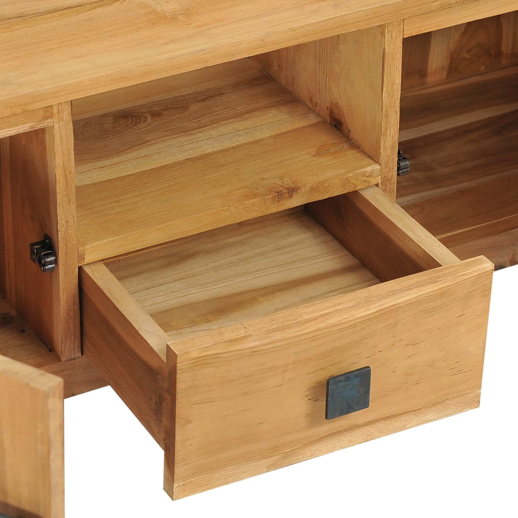 Έπιπλο Τηλεόρασης 120 x 32 x 45 εκ. από Μασίφ Ξύλο Teak