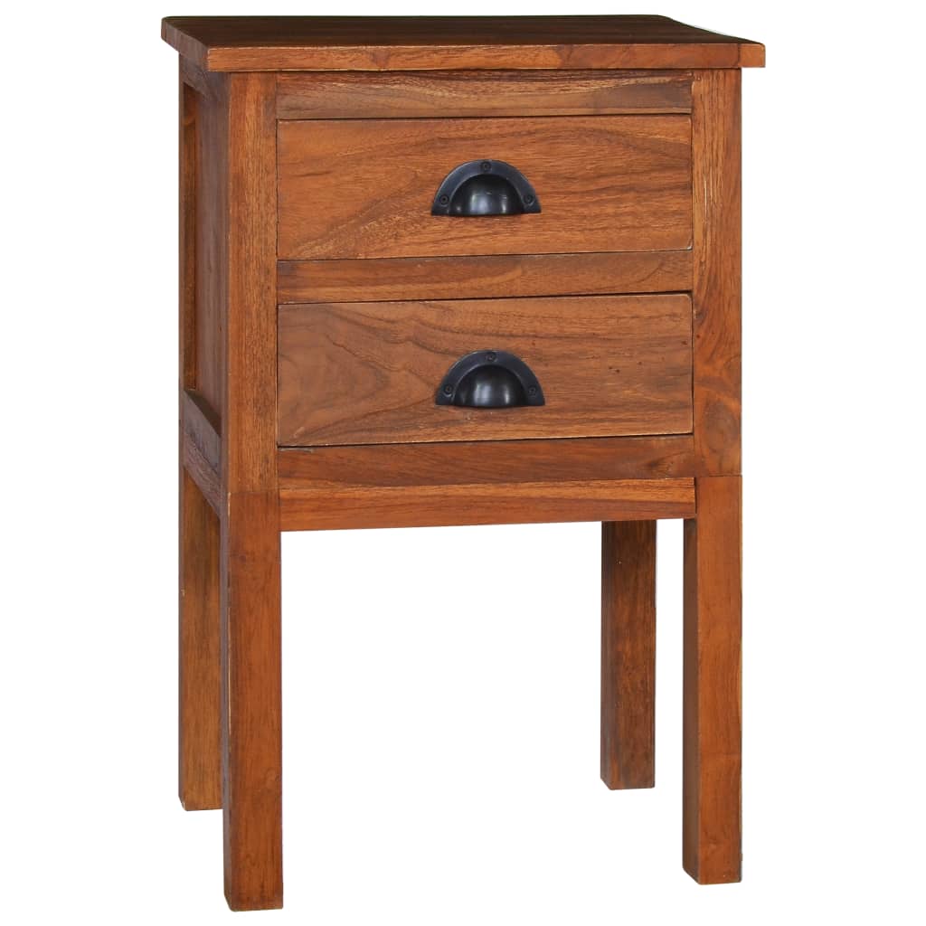 Κομοδίνο 40 x 35 x 60 εκ. από Μασίφ Ξύλο Teak - Pakobazaar