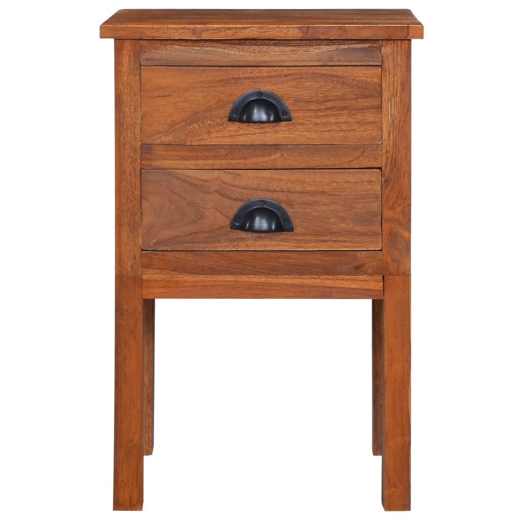 Κομοδίνο 40 x 35 x 60 εκ. από Μασίφ Ξύλο Teak - Pakobazaar