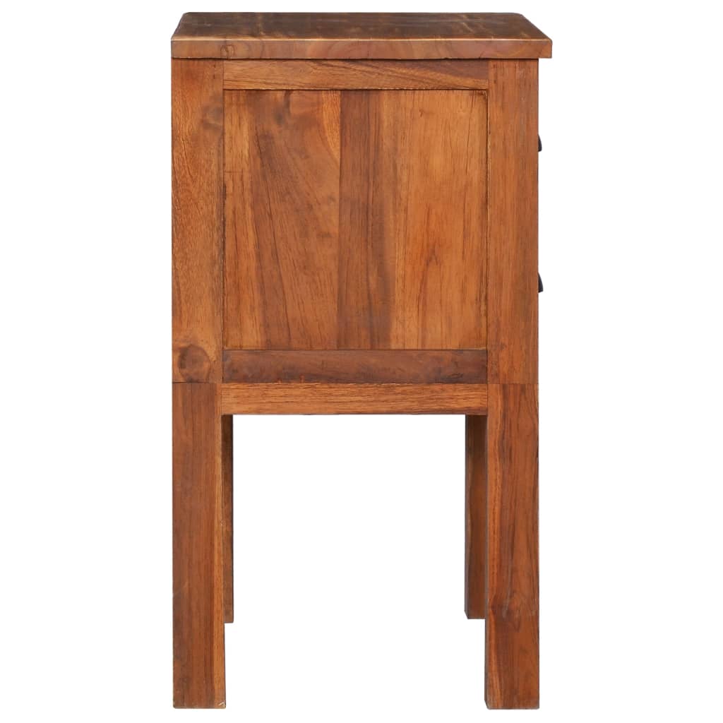 Κομοδίνο 40 x 35 x 60 εκ. από Μασίφ Ξύλο Teak - Pakobazaar
