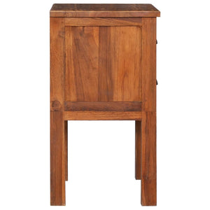 Κομοδίνο 40 x 35 x 60 εκ. από Μασίφ Ξύλο Teak - Pakobazaar