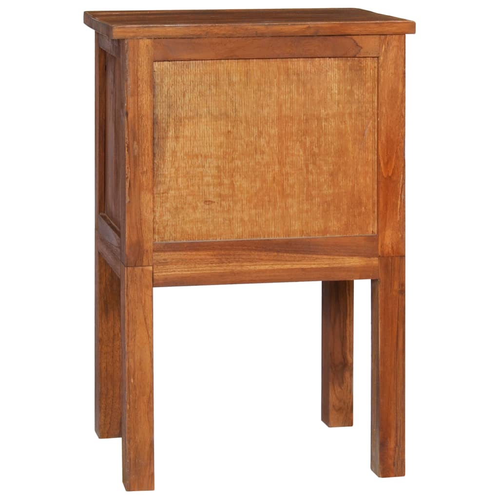 Κομοδίνο 40 x 35 x 60 εκ. από Μασίφ Ξύλο Teak - Pakobazaar