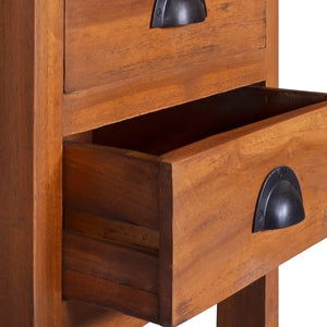Κομοδίνο 40 x 35 x 60 εκ. από Μασίφ Ξύλο Teak - Pakobazaar
