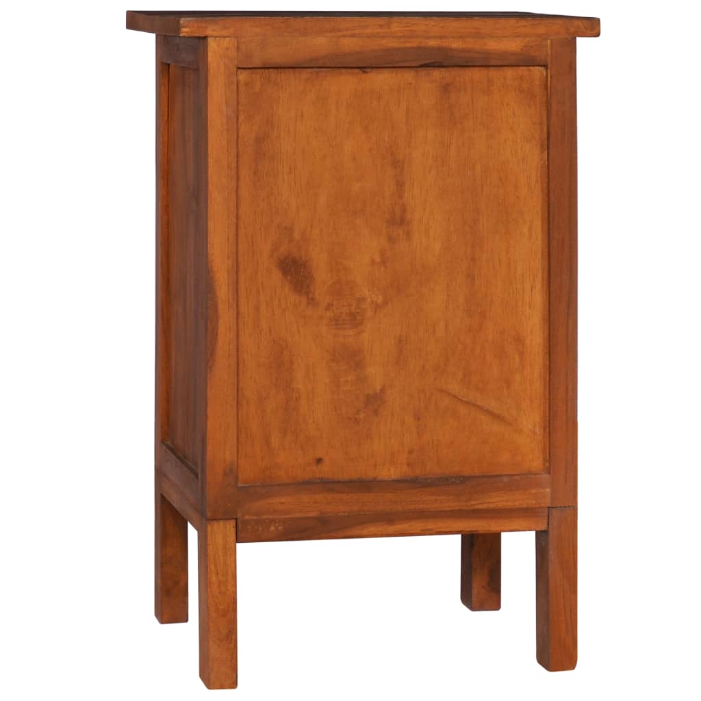 Κομοδίνο 40 x 35 x 60 εκ. από Μασίφ Ξύλο Teak - PAKOBAZAAR