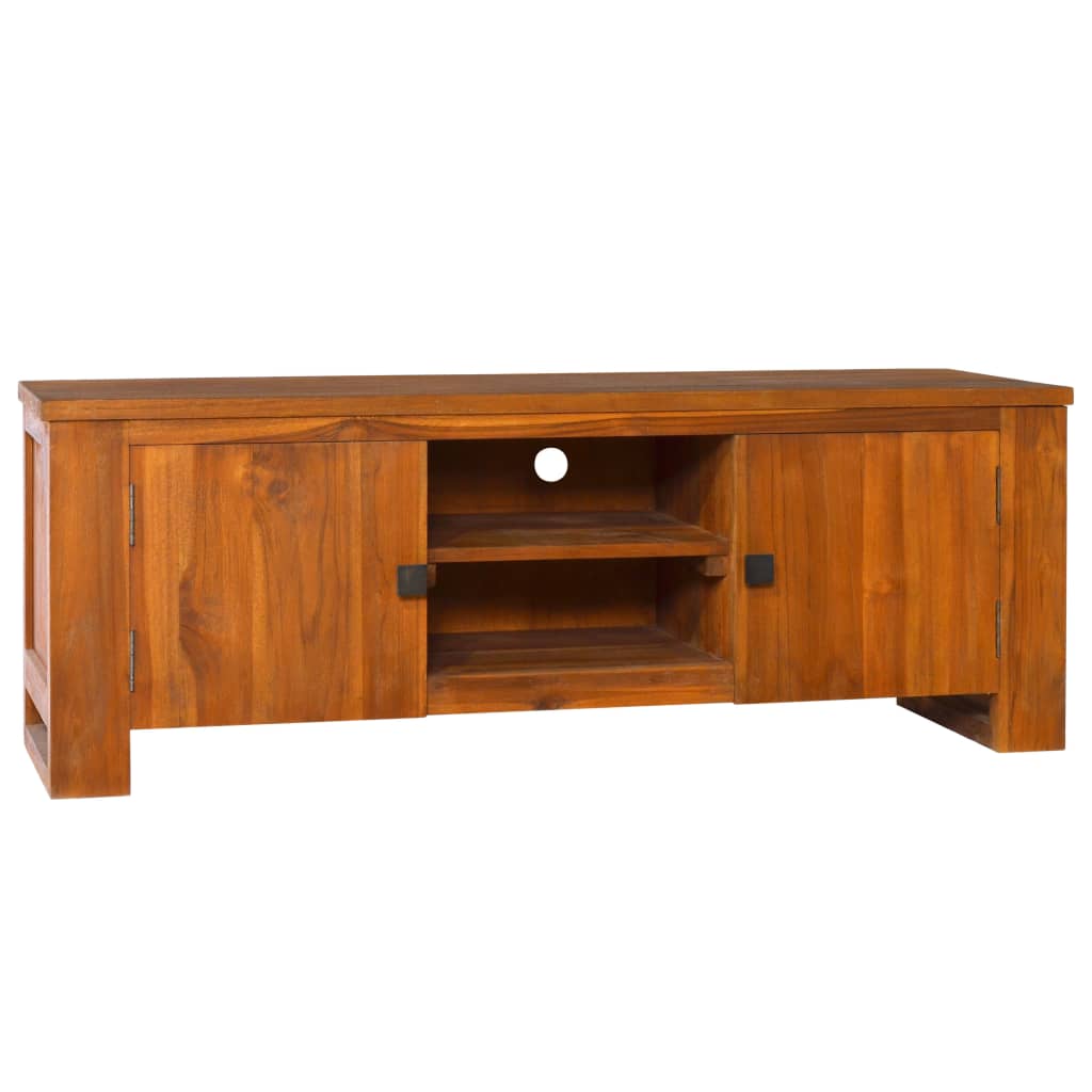 Έπιπλο Τηλεόρασης 110 x 30 x 40 εκ. από Μασίφ Ξύλο Teak