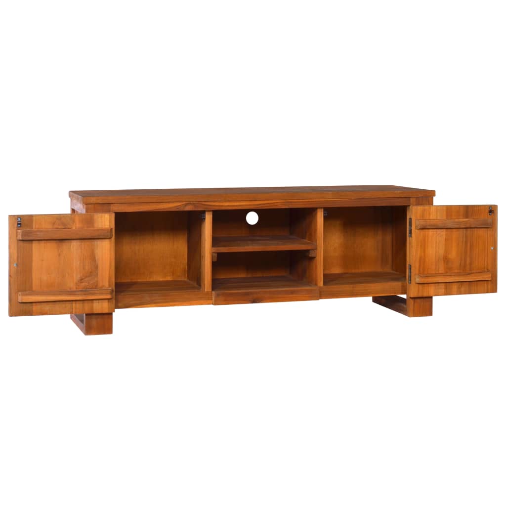 Έπιπλο Τηλεόρασης 110 x 30 x 40 εκ. από Μασίφ Ξύλο Teak