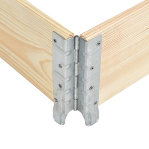 Κολάρo Παλέτας 50 x 100 εκ. από Μασίφ Ξύλο Πεύκου