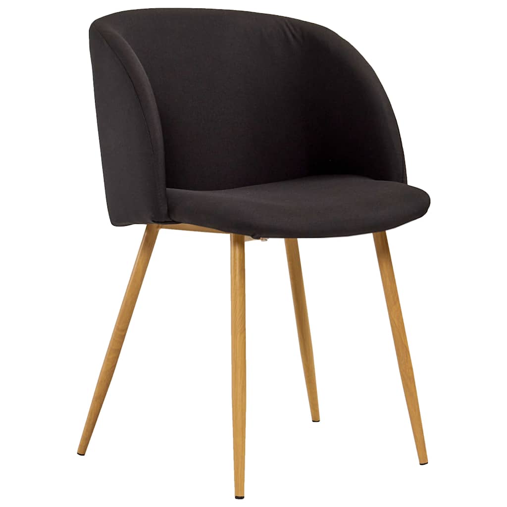 Σετ Τραπεζαρίας 5 Τεμαχίων Μαύρο Υφασμάτινο