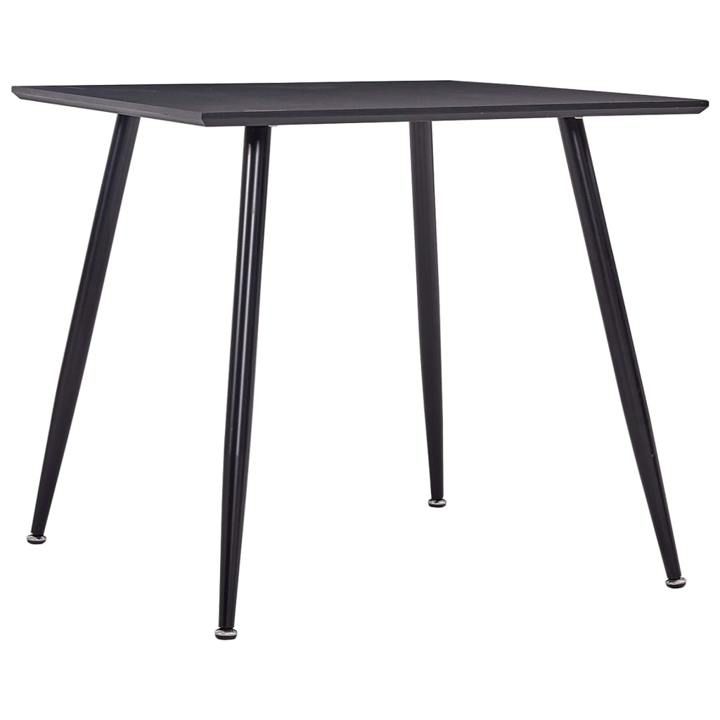 3053947  5 Piece Dining Set Faux Leather Grey(248302+282582)