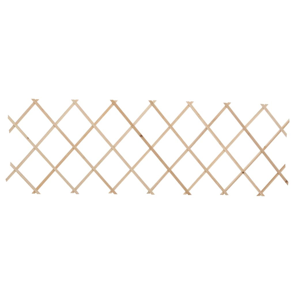 Καφασωτό Φράχτης 5 τεμ. 180 x 60 εκ. από Ξύλο Ελάτης