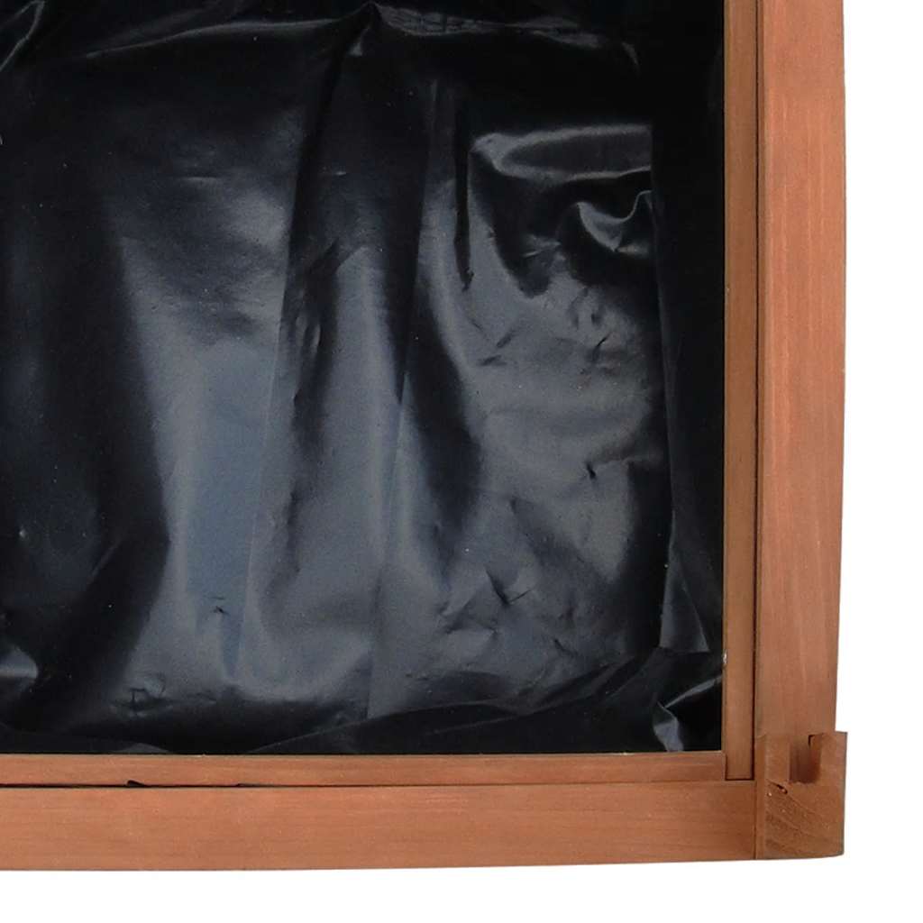 Ζαρντινιέρες Υπερυψωμένες 2 τεμ. 50 x 50 x 50 εκ. Ξύλο Ελάτης