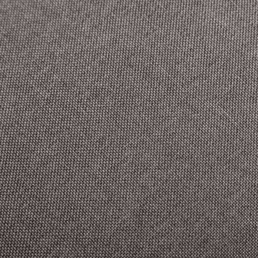 Σκαμπό Μπαρ 2 τεμ. Ανοιχτό Γκρι Υφασμάτινα - PAKOBAZAAR