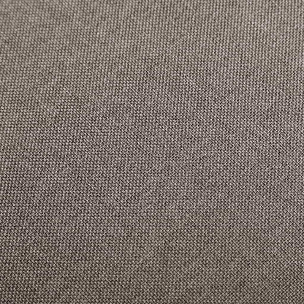 Σκαμπό Μπαρ 2 τεμ. Χρώμα Taupe Υφασμάτινα - PAKOBAZAAR