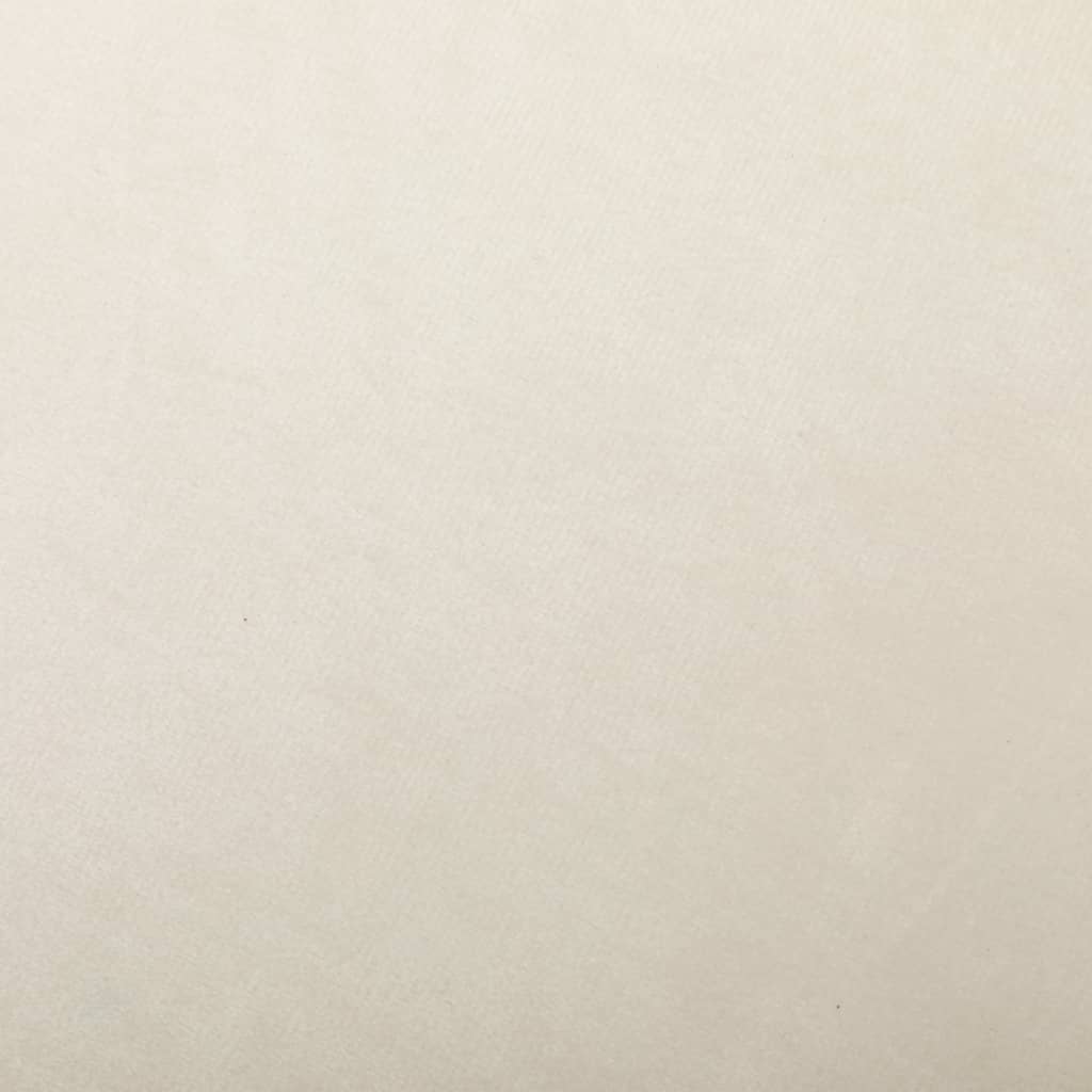 Κουνιστή Πολυθρόνα Κρεμ Βελούδινη - PAKOBAZAAR