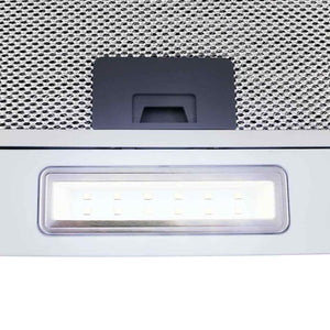 Απορροφητήρας Τοίχου RGB LED 90 εκ. Ανοξ. Ατσάλι & Ψημένο Γυαλί - Pakobazaar