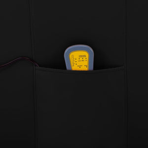 Πολυθρόνα Μασάζ Μαύρη από Συνθετικό Δέρμα - PAKOBAZAAR
