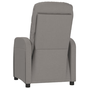 Πολυθρόνα Ανακλινόμενη Taupe Υφασμάτινη