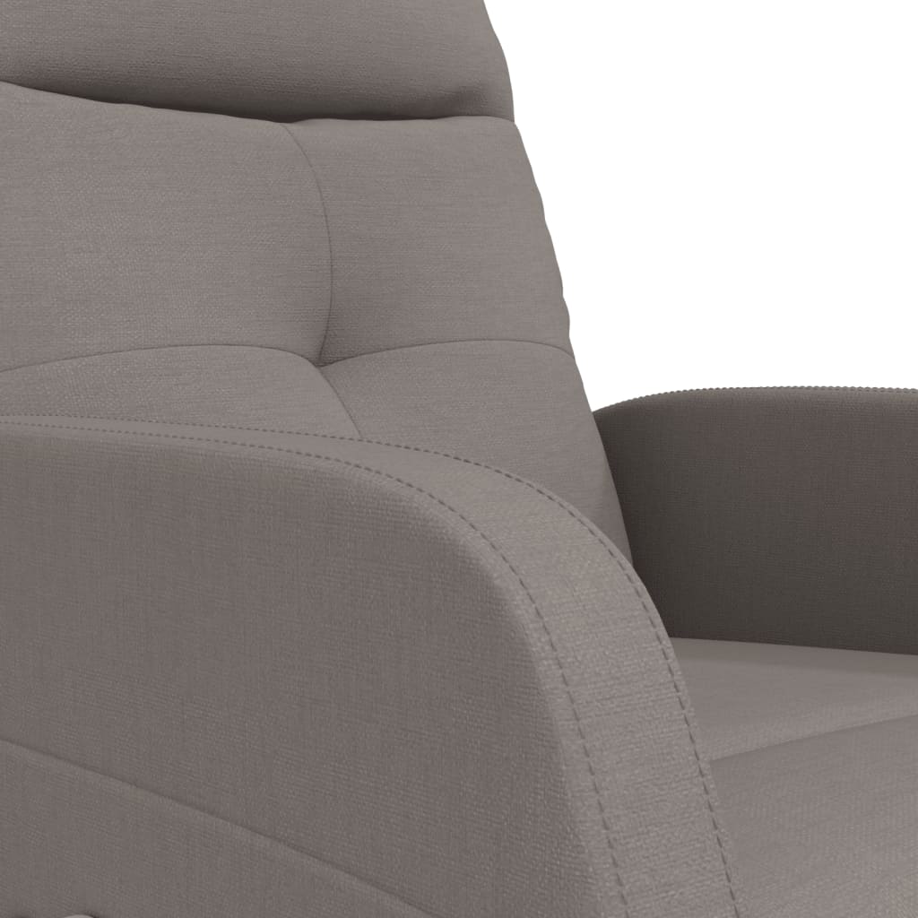 Πολυθρόνα Ανακλινόμενη Taupe Υφασμάτινη