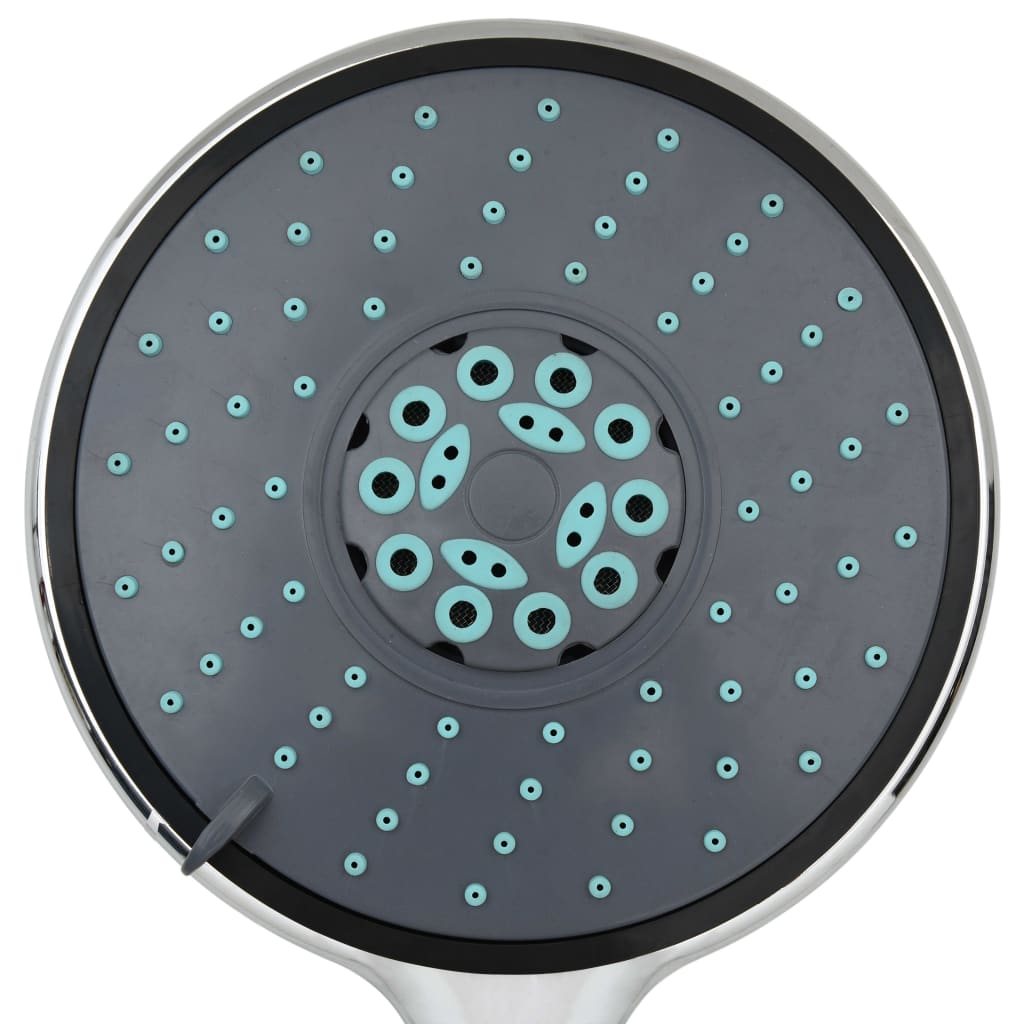 Τηλέφωνο Ντους Πολλαπλών Λειτουργιών Χρωμέ με Σπιράλ 1,5 μ. - PAKOBAZAAR