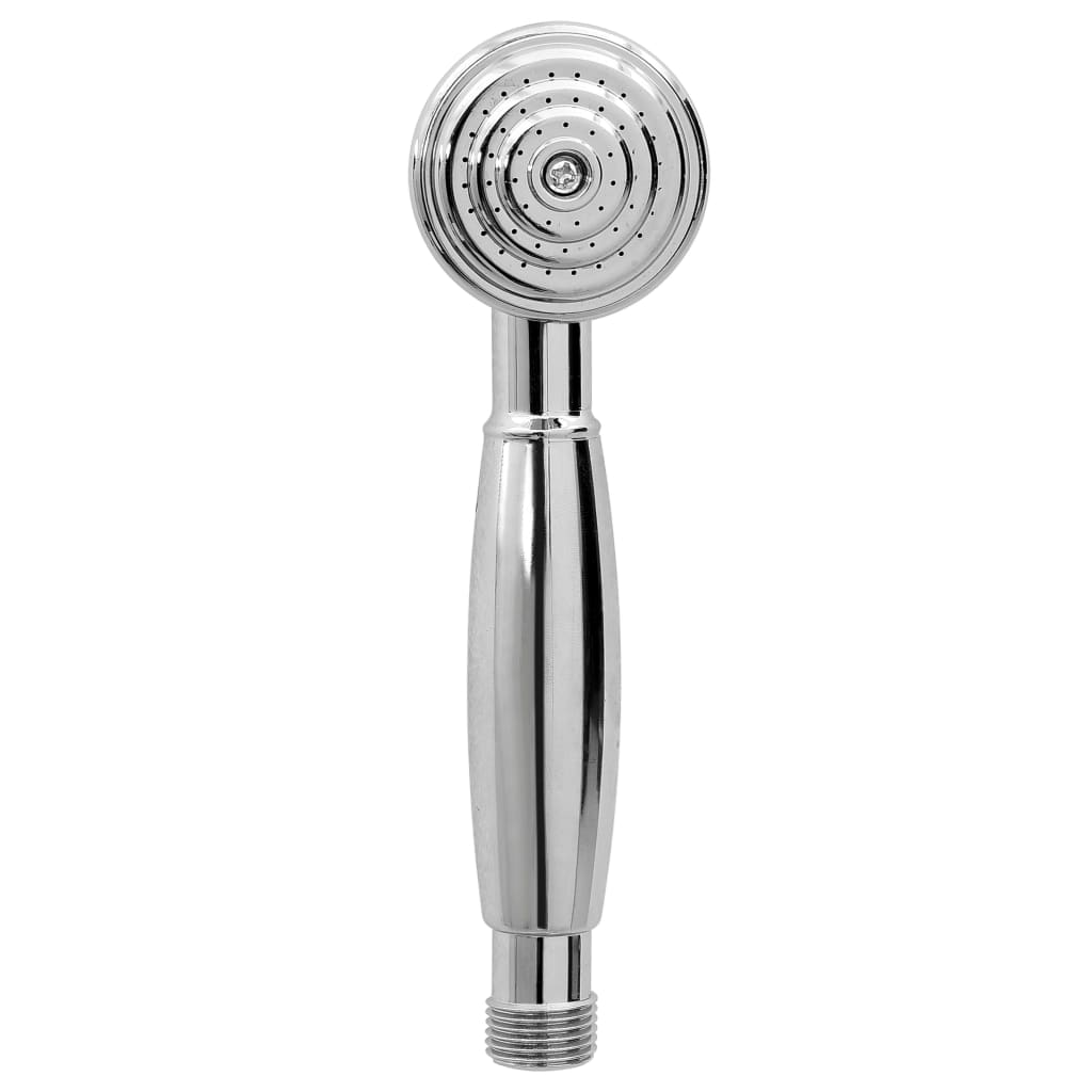 Μπαταρία Μπάνιου Ρετρό Χρωμέ με 2 Χερούλια και Τηλέφωνο - PAKOBAZAAR