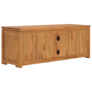 Έπιπλο Τηλεόρασης 110 x 30 x 40 εκ. από Μασίφ Ξύλο Teak - PAKOBAZAAR
