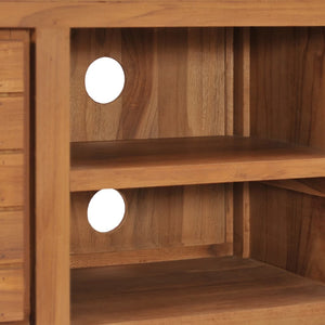 Έπιπλο Τηλεόρασης 110 x 30 x 40 εκ. από Μασίφ Ξύλο Teak - PAKOBAZAAR