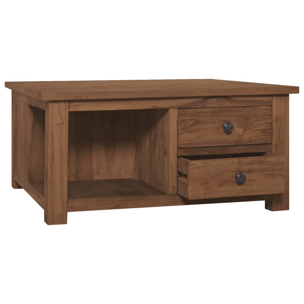 Τραπεζάκι Σαλονιού 68 x 68 x 33 εκ. από Μασίφ Ξύλο Teak - Pakobazaar
