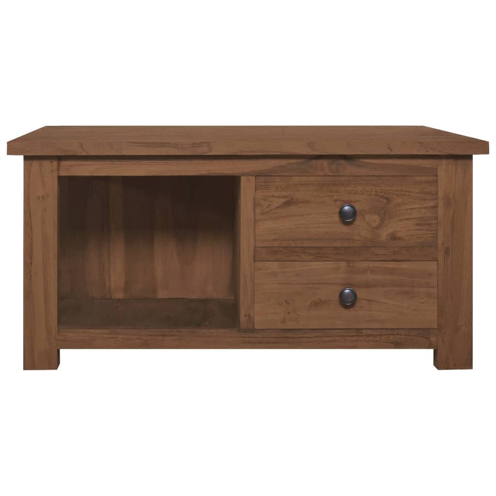 Τραπεζάκι Σαλονιού 68 x 68 x 33 εκ. από Μασίφ Ξύλο Teak - Pakobazaar