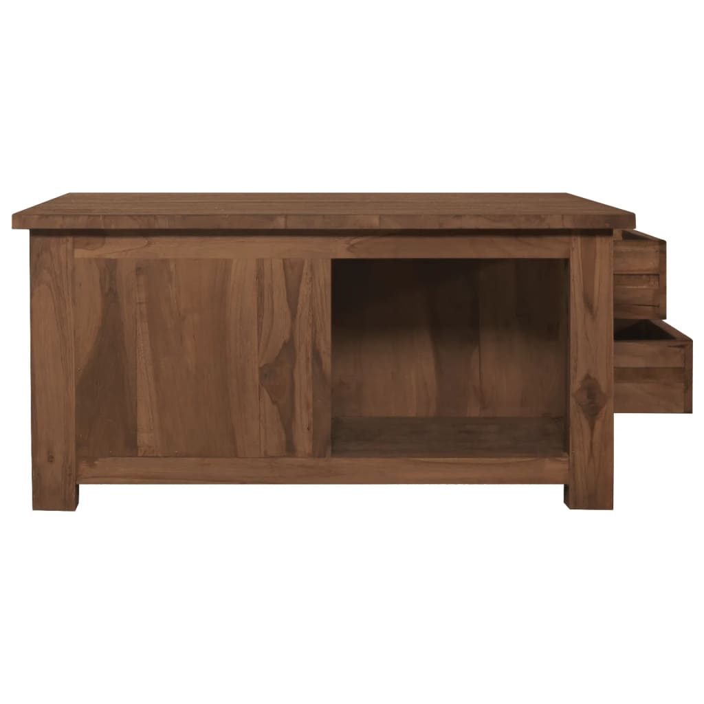 Τραπεζάκι Σαλονιού 68 x 68 x 33 εκ. από Μασίφ Ξύλο Teak - Pakobazaar