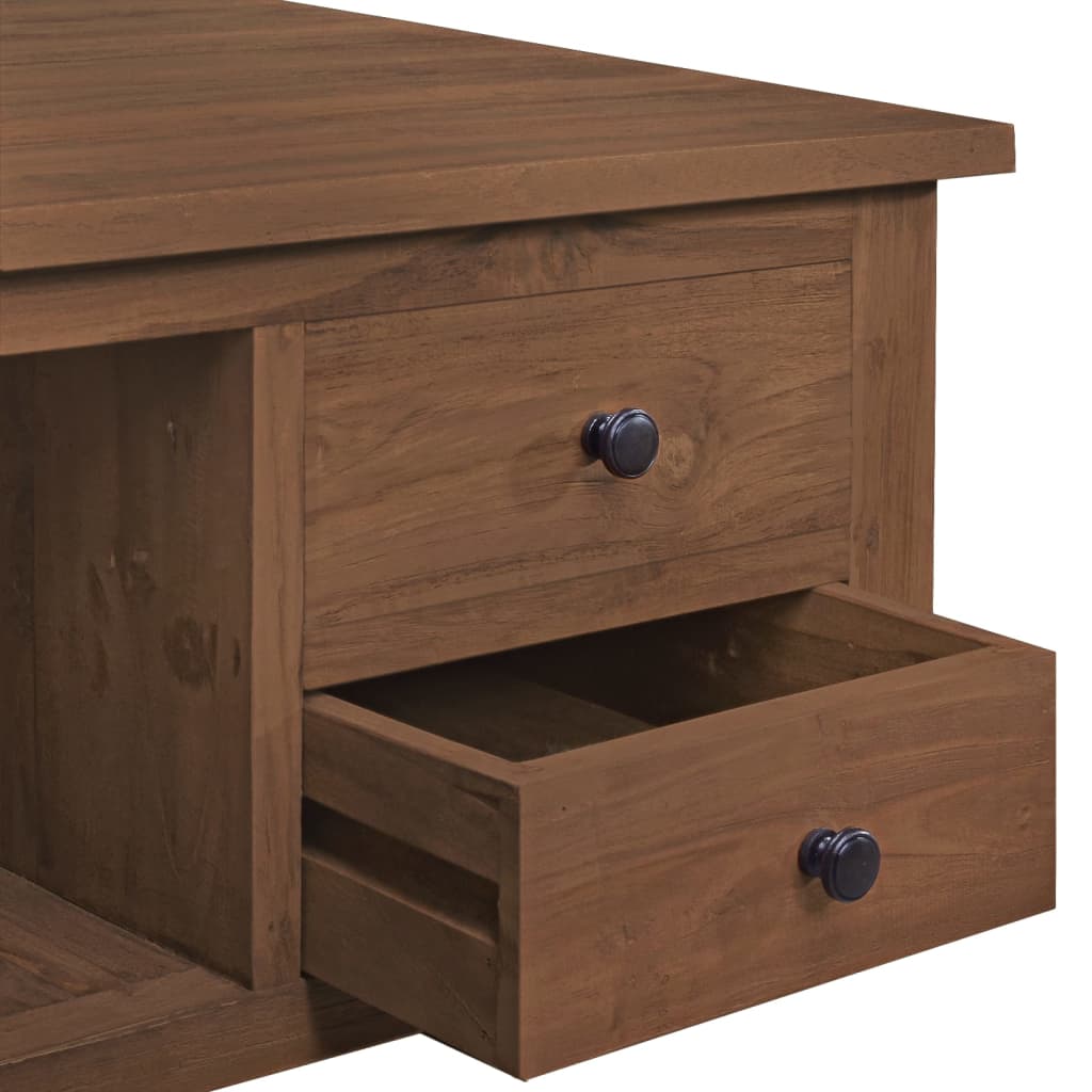 Τραπεζάκι Σαλονιού 68 x 68 x 33 εκ. από Μασίφ Ξύλο Teak - Pakobazaar