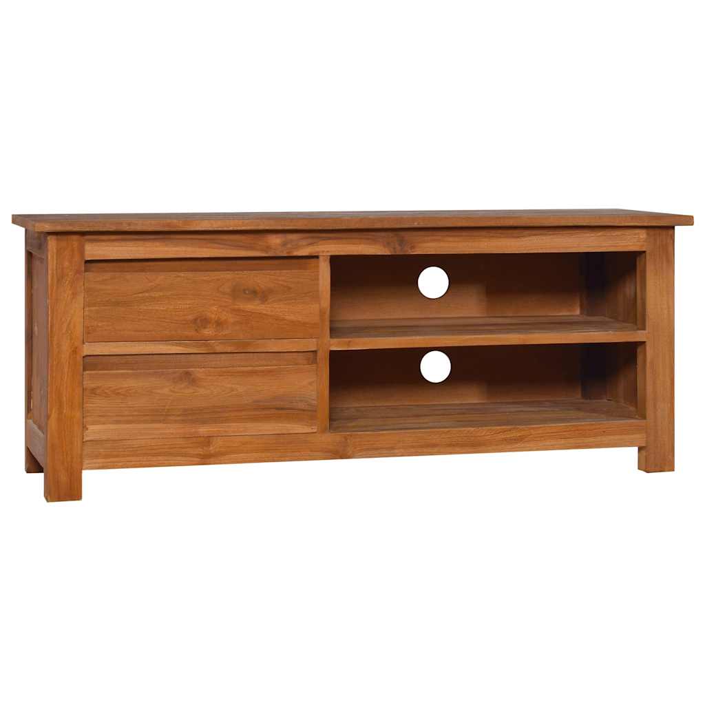 Έπιπλο Τηλεόρασης 100 x 30 x 40 εκ. από Μασίφ Ξύλο Teak - Pakobazaar