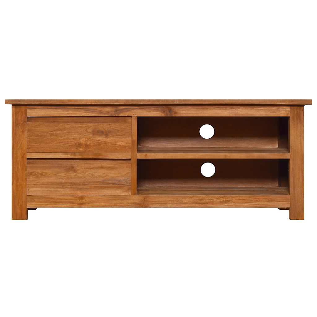 Έπιπλο Τηλεόρασης 100 x 30 x 40 εκ. από Μασίφ Ξύλο Teak - Pakobazaar