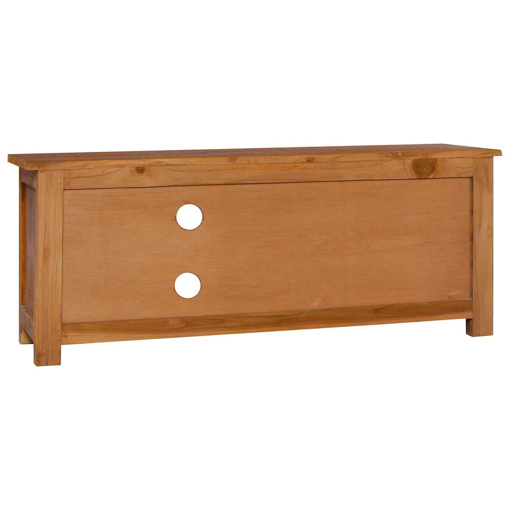 Έπιπλο Τηλεόρασης 100 x 30 x 40 εκ. από Μασίφ Ξύλο Teak - Pakobazaar