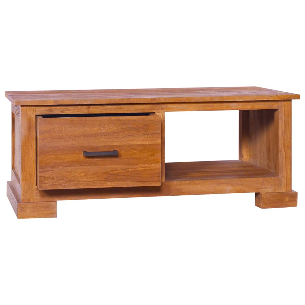 Έπιπλο Τηλεόρασης 90 x 50 x 37 εκ. από Μασίφ Ξύλο Teak - PAKOBAZAAR