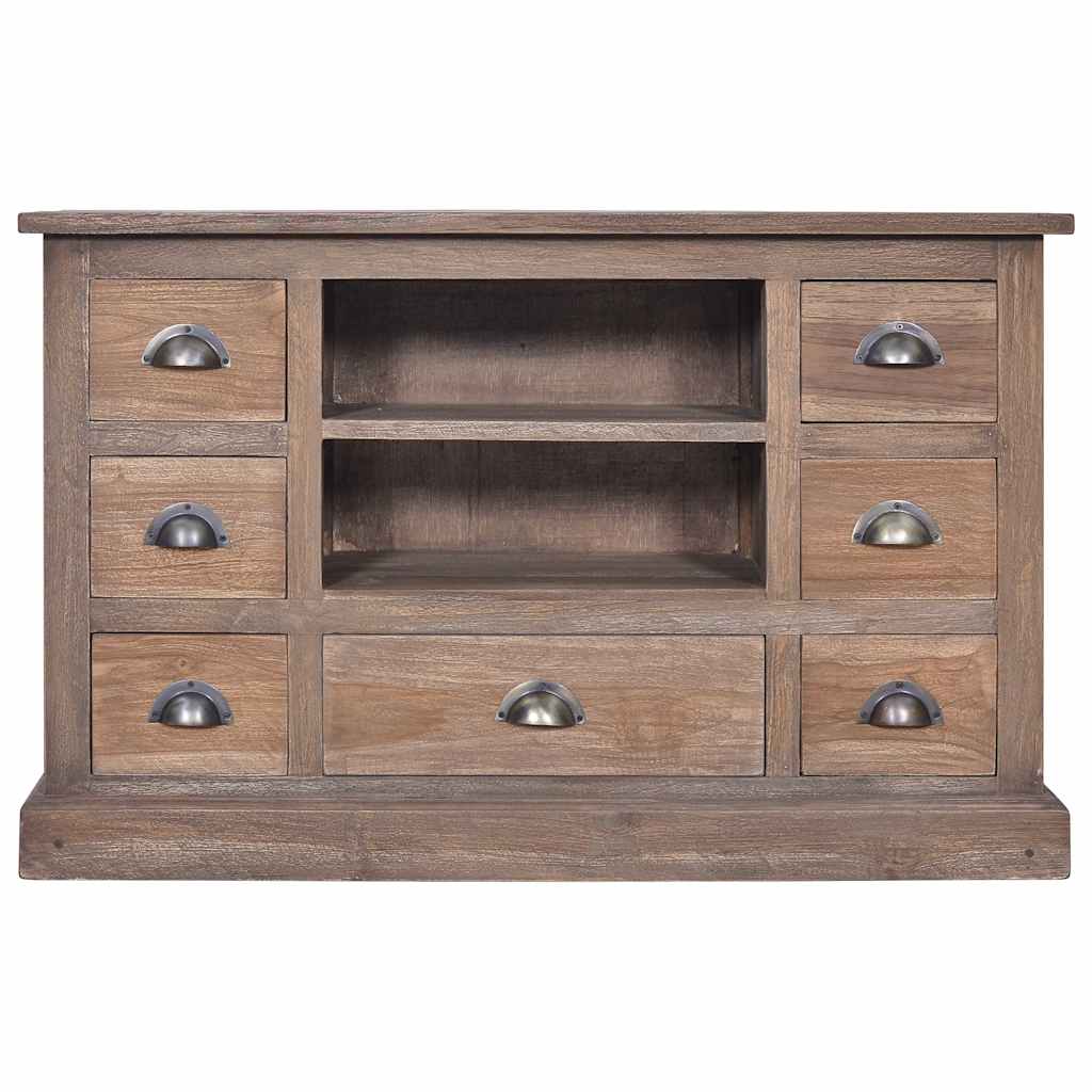 Μπουφές 90 x 30 x 58 εκ. από Μασίφ Ξύλο Teak