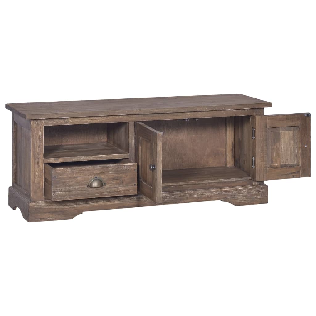 Έπιπλο Τηλεόρασης 100 x 30 x 40 εκ. από Μασίφ Ξύλο Teak - Pakobazaar
