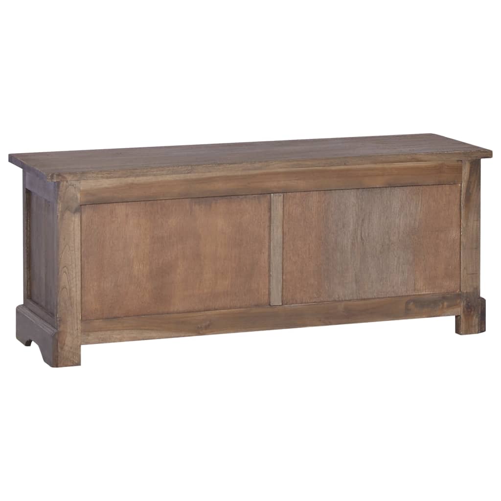 Έπιπλο Τηλεόρασης 100 x 30 x 40 εκ. από Μασίφ Ξύλο Teak - Pakobazaar
