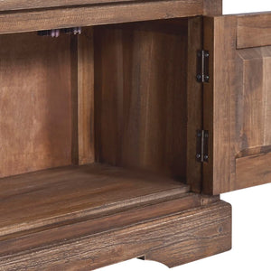 Έπιπλο Τηλεόρασης 100 x 30 x 40 εκ. από Μασίφ Ξύλο Teak - Pakobazaar