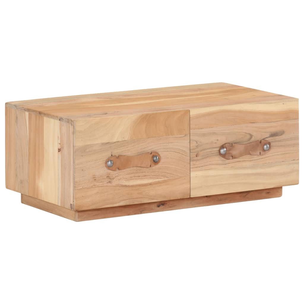 Τραπεζάκι Σαλονιού 90 x 50 x 35 εκ. από Μασίφ Ανακυκλωμένο Ξύλο - PAKOBAZAAR