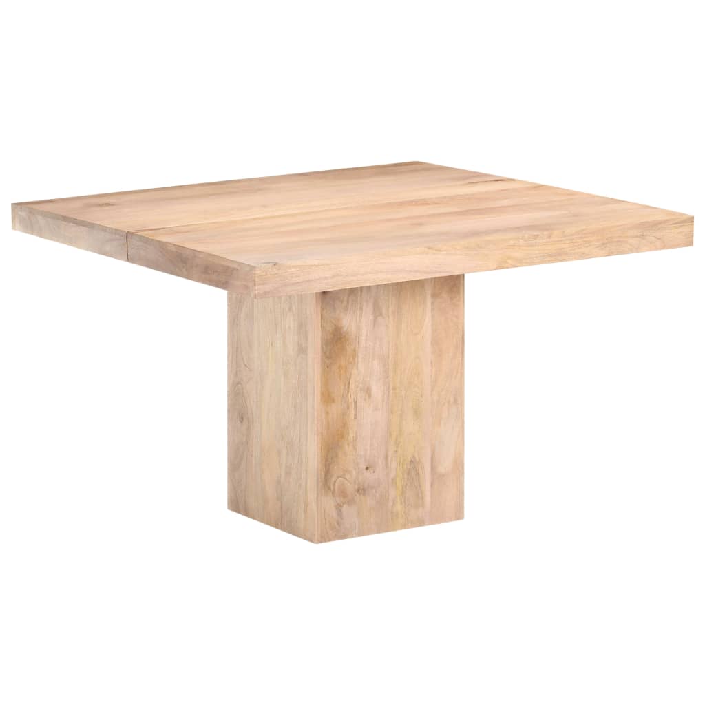 Τραπεζαρία 120 x 120 x 77 εκ. από Μασίφ Ξύλο Μάνγκο - PAKOBAZAAR