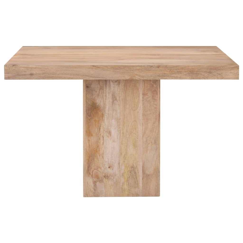 Τραπεζαρία 120 x 120 x 77 εκ. από Μασίφ Ξύλο Μάνγκο - PAKOBAZAAR